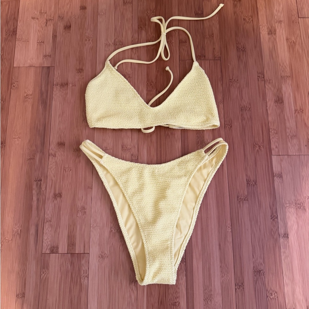 PacSun yellow bikini